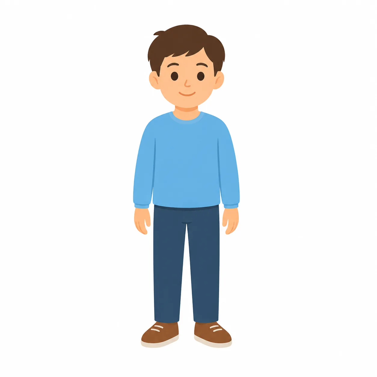 人 rén: 站立的人形